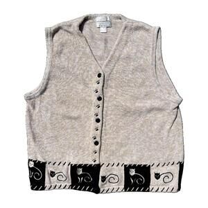Cat-lady Core Knit Vest